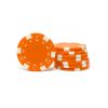 Poker Chips: Dice, 11.5 Gram / Heavy Weight, Orange